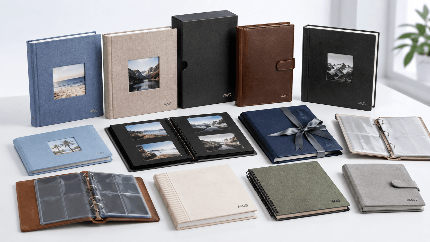 Custom album and presentation book